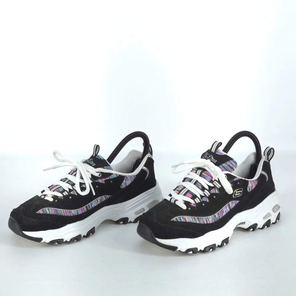 Skechers D'Lites Chunky Sneakers 11978 Women 6 Memory Foam Activewear Athleisure